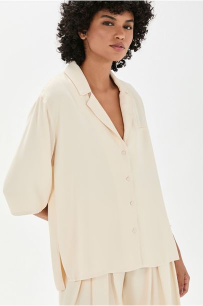 Camisa Ofelia Cris Barros - Polen