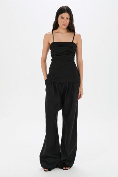 Top Mia Cris Barros - Preto