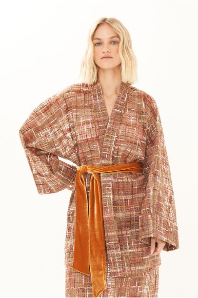 Kimono Ecran Framed - MULTICOLORIDO