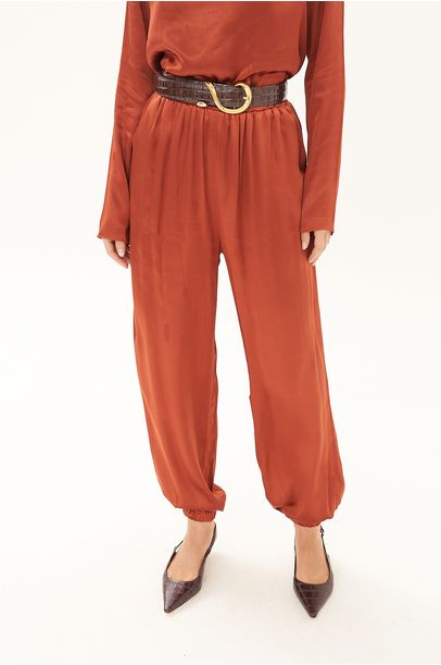 Calça Jogger Fillamê Framed - TERRACOTA