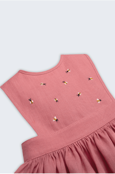 Vestido Catarina Abelhinhas Oli+Sofi - Rosa