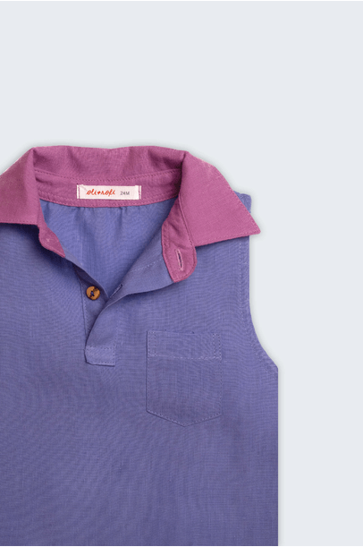 Camisa Tiê Gansos Oli+Sofi - Roxo