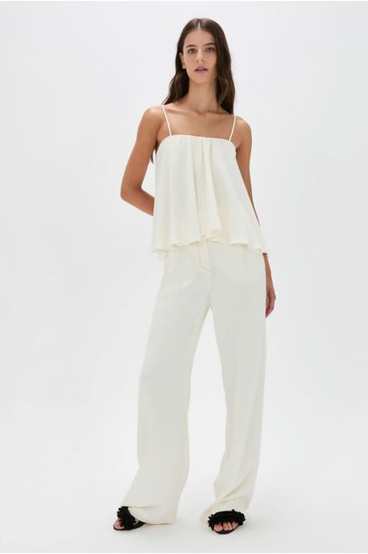 Calca Alues Cris Barros - Off White Cb