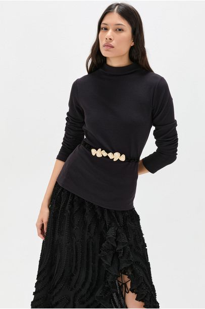 Top Morales Cris Barros - Preto