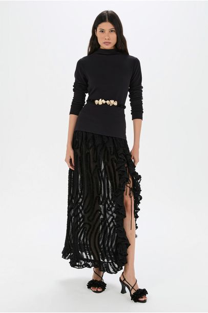 Top Morales Cris Barros - Preto