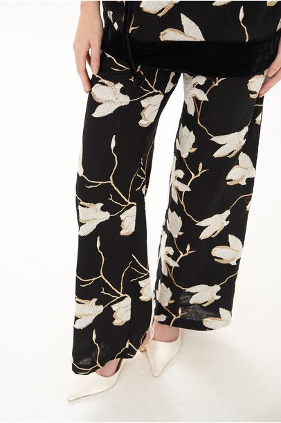 Calça Dark Lady Linnen - PRETO