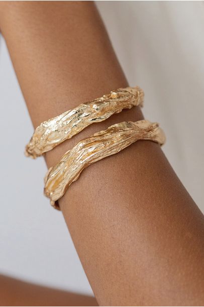 Bracelete Marmo Ouro M Sarpi - Dourado