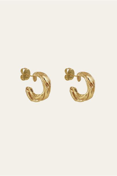 Brinco Sasso Ouro  Sarpi - Dourado