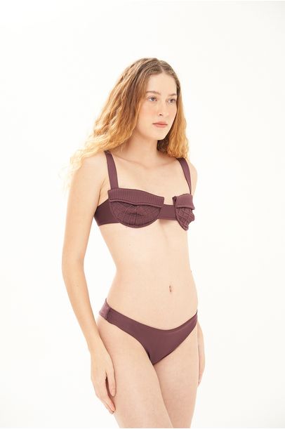 Biquini Pocket Matelassê Le Bain - ROXO