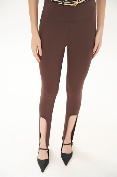 Calça Legging Clássica Francesca - MARROM