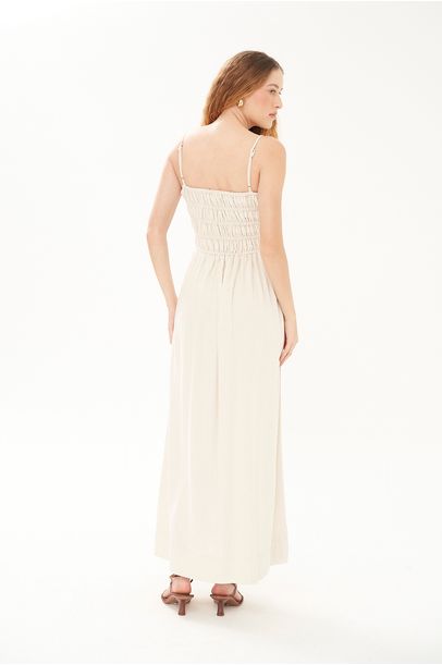 Vestido Luci Clemence - NATURAL