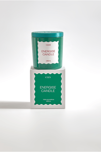 Energise Candle Cian Candle - Verde