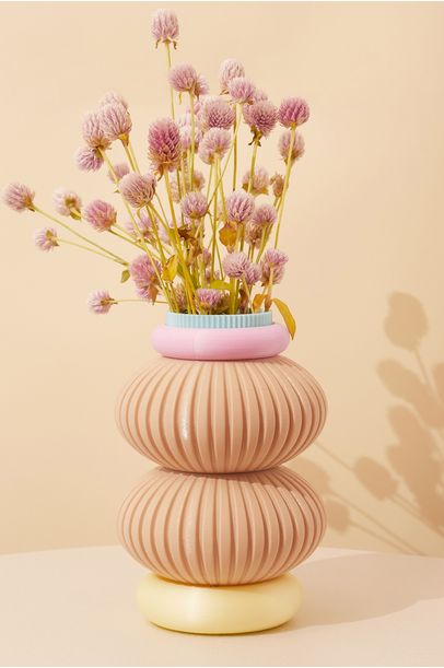 Vaso Modular II Caramelo Cian - Caramelo