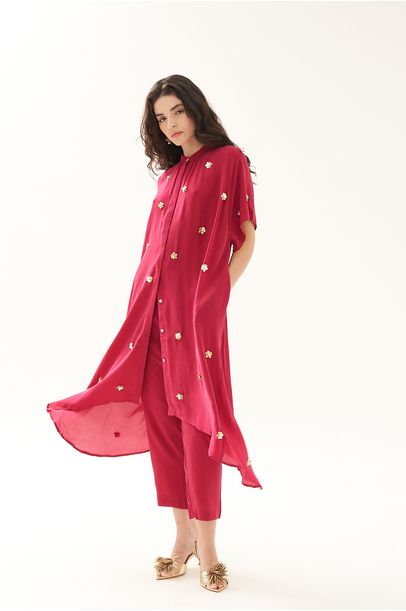 Calça Cigarrete Udaipur Rosa Bdln - ROSA