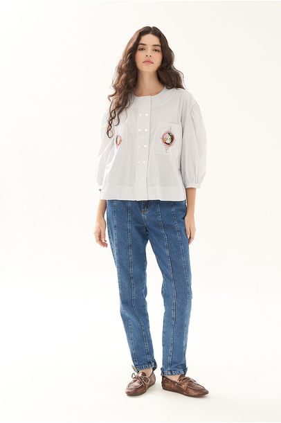 Camisa Ml Mandy Le Soleil D'ete - LISTRAS