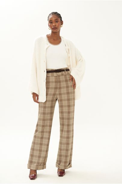 Cardigan Arts & Crafts All Most Vintage - OFF WHITE