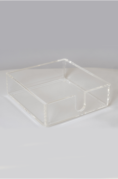 Porta Guardanapo Etui - Transparente