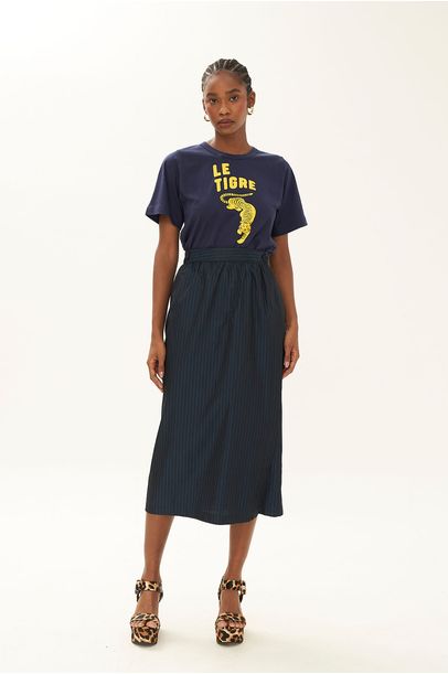 T-Shirt Le Tigre Caché - MARINHO