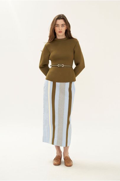 Pull Tricot Neoprene Coven - VERDE