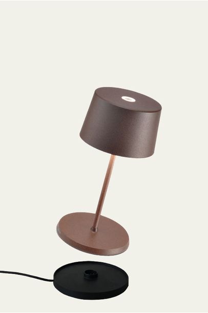 Luminária Olivia Mini Zaff - MARROM