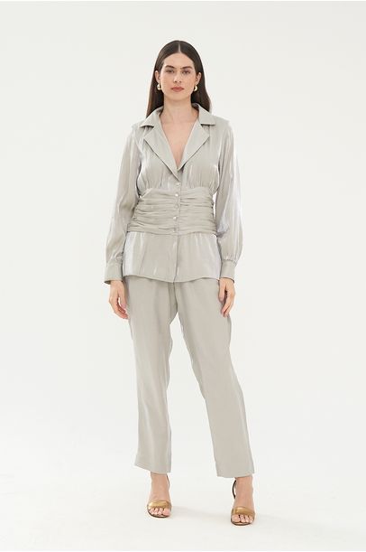 Camisa Brilla Framed - CINZA