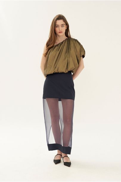 Top Nuage Framed - VERDE