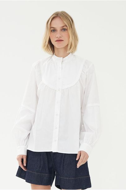 Camisa Pala Resin Clemence - BRANCO