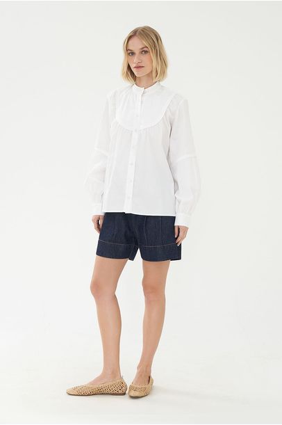 Camisa Pala Resin Clemence - BRANCO