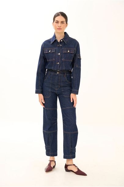 Calca Jeans Amaciado Monique Nk - JEANS
