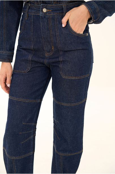 Calca Jeans Amaciado Monique Nk - JEANS