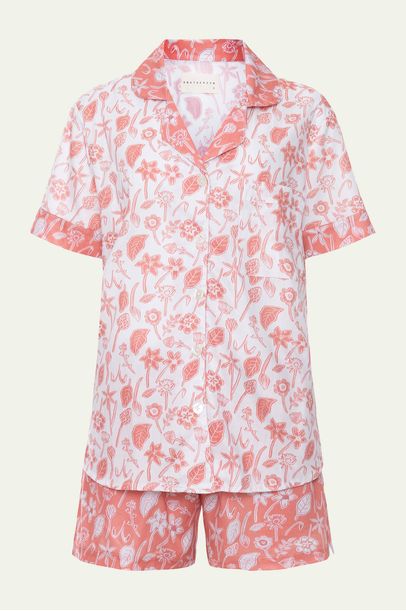 Pijama Curto Botânica Anotheroom - Multicolorido