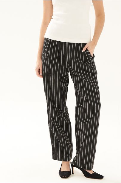 Calça Reta Gallone Clemence - PRETO