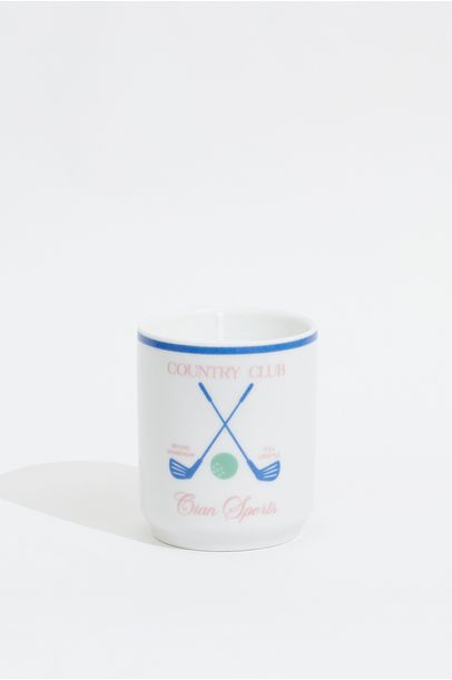 Vela Aromática Golfe Cian Candle - Branco