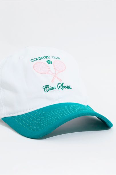 Boné Tênis Sports Cian Candle - Branco