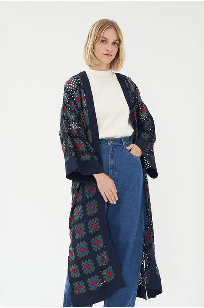 Kimono Valberta Le Soleil D'ete - MARINHO