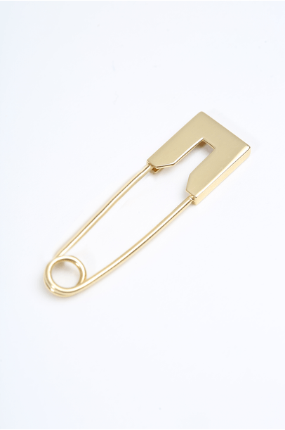 Alfinete em ouro 18K Duah + Gallerist - Dourado