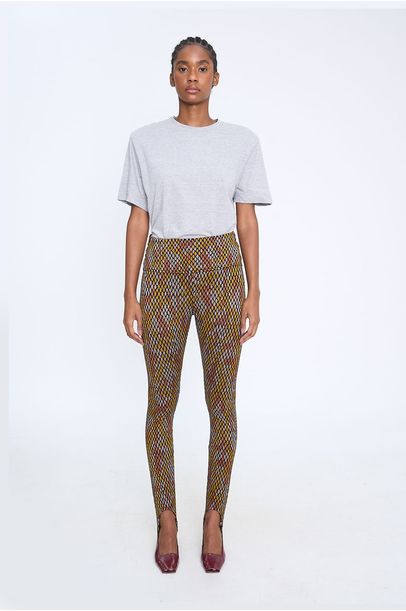 Calça Leggings Efêmero A.Niemeyer - MULTICOLORIDO