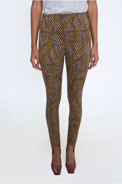 Calça Leggings Efêmero A.Niemeyer - MULTICOLORIDO