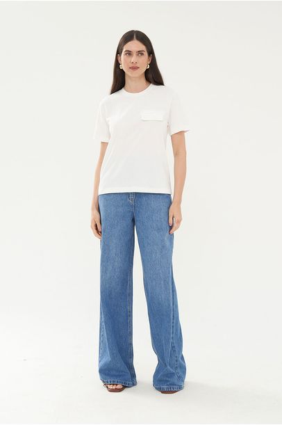 T-Shirt Mc Basic Clemence - OFF WHITE