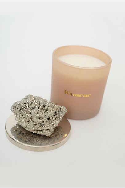 Vela Rosé Pirita Kuarar - MARROM