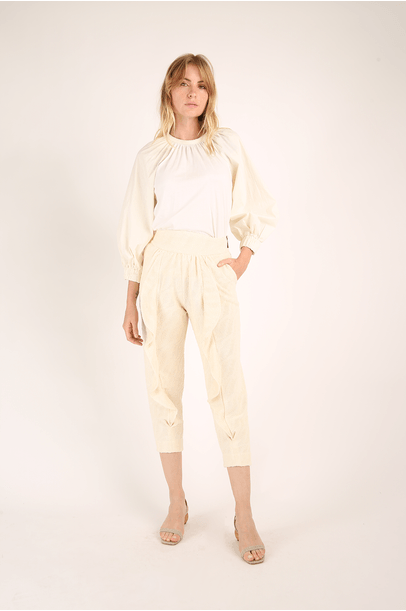 CALCA VIEJO OFF WHITE LILLY SARTI - OFF WHITE