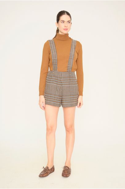 Short Salope Valônia Véras - XADREZ