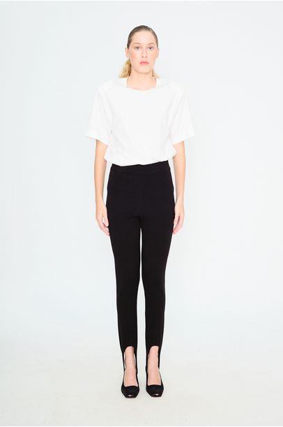 Calça Legging Tricot Egrey - PRETO