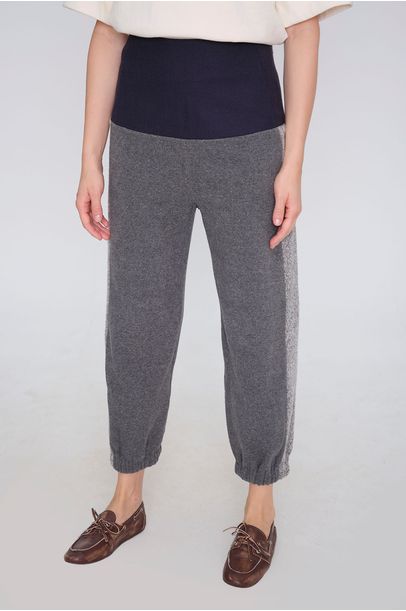 Calça Reta Livia Caché - CINZA