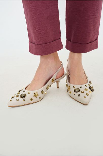 Scarpin Galli All Most Vintage - OFF WHITE