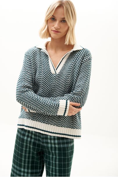 Tricot Polo Scott Missinclof - VERDE