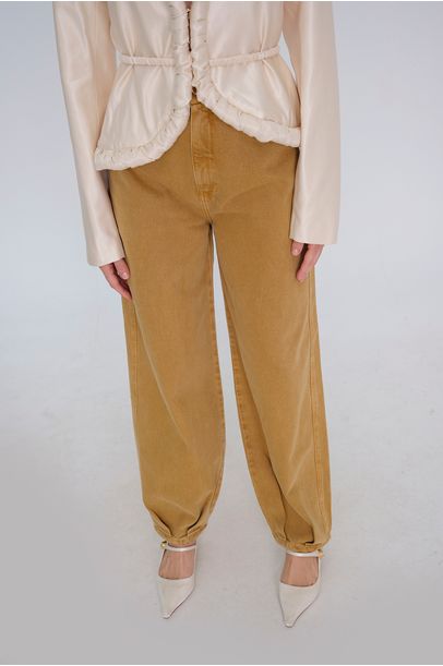 Calça Jeans Acrobata Aluf - BEGE