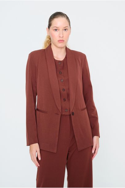 Blazer York Clemence - MARROM