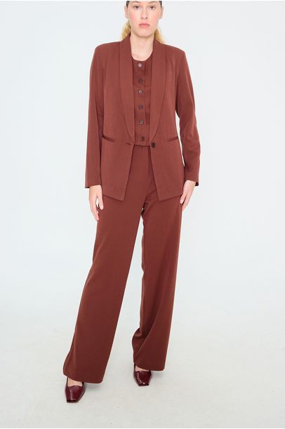 Blazer York Clemence - MARROM