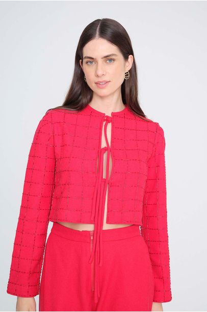 Casaqueto Verena Bldn - VERMELHO